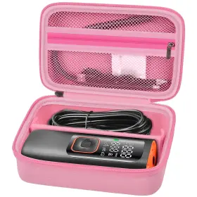 006-air Boobowl Portable Tire Inflator Storage Holder For Car Air Pump And Accessories Pink