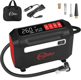 0c6gs6 Branded Compresor Aire Bomba De Portatil Para Carro Inflador Autos Llantas Bicicleta New