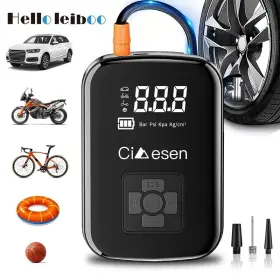 234532 Branded 150psi Wireless Tire Inflator Portable Air Pump Car Bicycle Motorcycle
