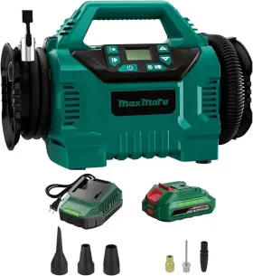 Branded 313042999967 Cordless Tire Inflator Compatible With Makita 18v Battery 160 Psi Portable High