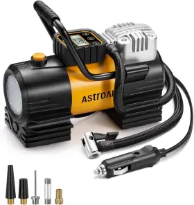 Branded 52142 Compresor Aire Bomba De Portatil Para Carro Inflador Autos Llantas Bicicleta New