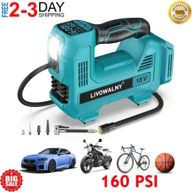 5630 Branded Cordless Tire Inflator Compatible With Makita 18v Battery 160 Psi Portable High
