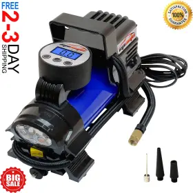 Branded 56956 Compresor Aire Bomba De Portatil Para Carro Inflador Autos Llantas Bicicleta New