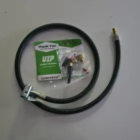 Ltac123a Branded 649226714461 33ftft Air Release Extension Hose 7-pack Tire Inflator Replacement With Presta