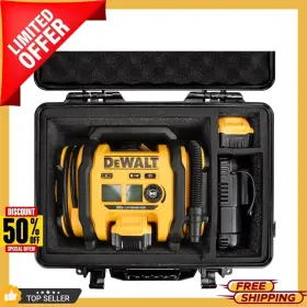 Branded 774388393497 Air Compressor Hard Case Compatible With Dewalt 20v Max Tire Inflatordcc020icase