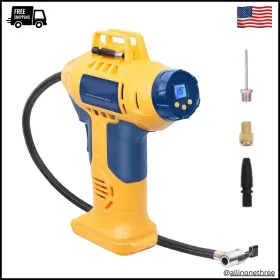 Fddwti2024 Branded Cordless Tire Inflator Air Compressor For Dewalt 20v Max Battery 160psi Portable