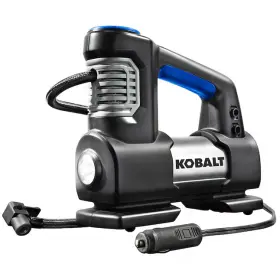 Branded Kl12dd Kobalt Car Air Inflator Portable Tire Pump 12v Vehicle Power Source