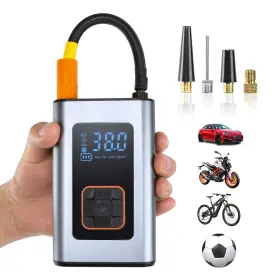 Btongint 635412933716 Car Tire Inflator Portable Air Compressor 3-150psi Bike Pump 5v 1a