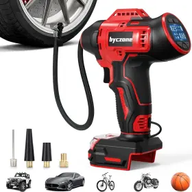 Byczone 711181195002 Tire Inflator Compatible With Milwaukee 18v Max Battery 160 Psi Cordless Air Co Byczone 711181195002 Tire Inflator Compatible With Milwaukee 18v Max Battery 160 Psi Cordless Air Co