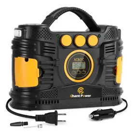 Acap366 C P Chantpower Air Compressor Tire Inflator Portable 12v Dc/120v Ac Pum