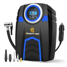 Cap600-b C P Chantpower Air Compressor Tire Inflator 12v Dc Car Pump With Digital Pressure Gauge