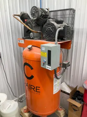 A050v080-1230 Caire 5 Hp - 80 Gallon C-aire Air Compressor