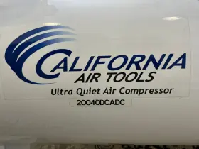 20040dcadc California Air Tools Ultra Quiet 4.0 Compressor Slightly Used 20040dcadc California Air Tools Ultra Quiet 4.0 Compressor Slightly Used