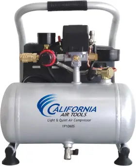 California Air Tools 445008683665 Cat-1p1060s Light And Quiet Portable Compressor Lightwei