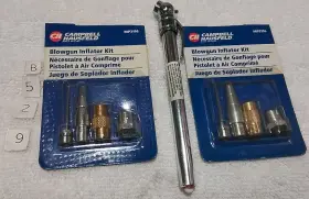 Mp2116 Cambell Hausfeld 3pc Cambell& Tire Inflator Kit And Pressure Gauge 50psi
