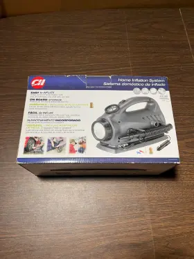 Campbell 045564625764 Home Inflation System 120v Portable Tire And Raft Inflator Inch Haus