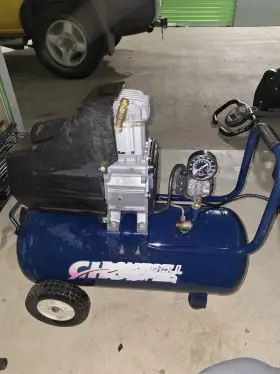 Campbell Hausfeld Dc20000 12v 20gallon Portable Air Compressor With Tire Inflator And More