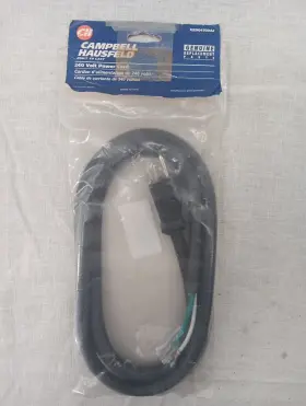 Gr004700aj Campbell Hausfeld Ec012901av 240 Volt Power Cord Oem Air Compressor Gr004700aj Campbell Hausfeld Ec012901av 240 Volt Power Cord Oem Air Compressor