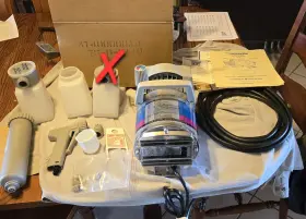 Campbell Hausfeld Mt400000 Power Pal Tankless Air Compressor New Old Stock
