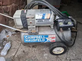Mt600102aj Campbell Hausfeld 7.5 Gal 1 Hp Portable Steel Air Compressor With Hose