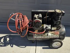 Campbell Hausfeld Vt619600aj Professional Air Compressor With Hose 125 Psi 20 Gallon Tank