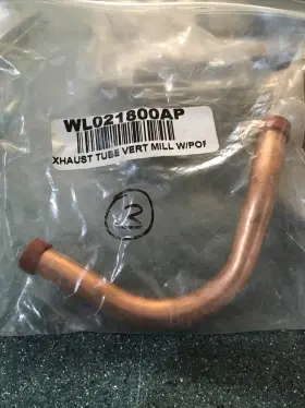 Campbell Hausfeld Wl021800ap Wl021899sj Exhaust Tube Kit / Wl61106 Compressor