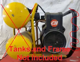 Wl506206aj Campbell Hausfeld Compressor / Motor Removed From Model Used