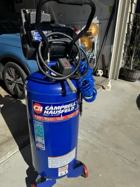 Wl611200aj Campbell Hausfeld 30 Gal Air Compressor 120v 6.25hp Portable Blue