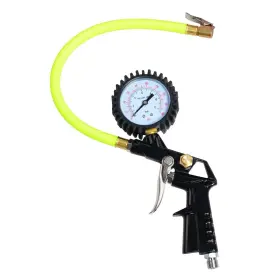 Capital Pneumatics 841511104098 Tire Inflator Pressure Gauge Dial 180 Psi Air Chuck
