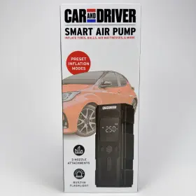 Car And Driver 810071498794 Smart Air Pump Preset Inflation Modes Built In Battery Recharge