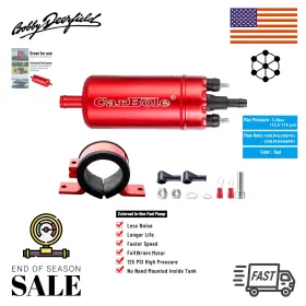 Cb-10103144a Carbole External In Line Fuel Pump 116 Psi High Pressure 12v Electric