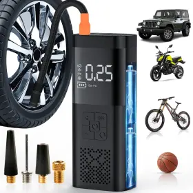 Carperif 744585947588 Tire Inflator Portable Air Compressor 150psi 20000mah Powerful