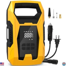 B0cmxbb1fz Carsun Portable Ac/dc Tire Inflator Air Compressor 110v/12v Auto Shutoff Pressure