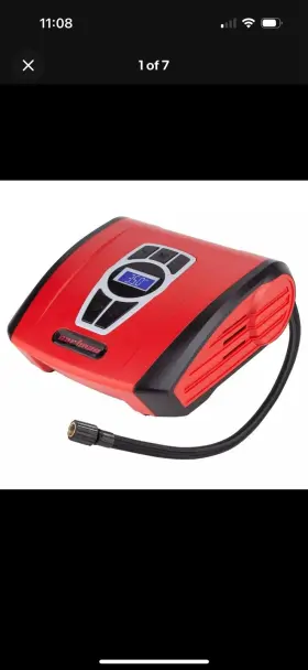 Cartman 943536316358 Tire Inflator Portable Air Compressor Auto Pump For Car/bike With Digita