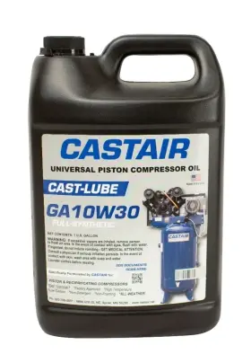 Ga10w30 Castair Cast-lube Universal Piston Compressor Oil
