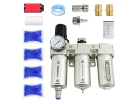 Catart 445009622670 3/4 Inch Npt 3 Stage Air Compressor Dryer Water Separator Auto Drain System