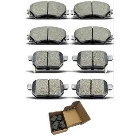 Cctechmass Hx-bp-020 Brake Pads Set For 2009-2010 Pontiac Vibe 2008-2015 Scion Xb 2009-201