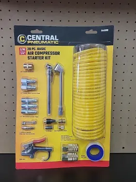 Central Pneumatic 193175465771 20 Pc. Air Compressor Starter Kit