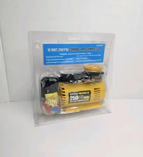 Central Pneumatic 792363040778 250 Psi Mini 12v Air Compressor Plug In Your Car