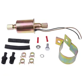 Chamixx 25164739 Universal 12v 5-9 Psi Electric Fuel Pump With Installation Kit E8090 Sp1141 3