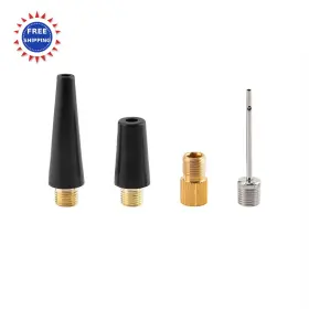 Cqt-001 Cnhidee Tire Inflator Air Compressor Adapter Kit 4pcs Portable Ball Pump Needle Nozzle