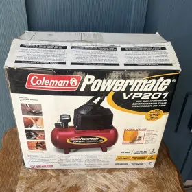 Coleman Vp0000201c.0 Powermate Vp201 Red/blk 2gallon Hot Dog Air Compressor Broken Handle