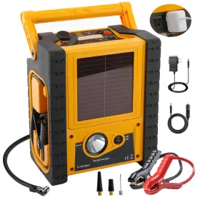 Hh-529a Colvxkun 6-in-1 Car Battery Jump Starter With Air Compressor 2000a 260psi 400w Inverte