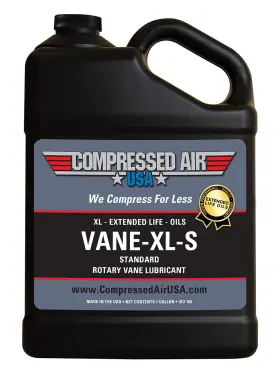 Compressed Air Usa 684417839721 Rotary Vane Compressor Lubricating Oil - Compressedairusa Xl Extended Li