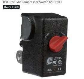 034-0228 Condor Powermate Craftsman Air Compressor 120-150 Psi Pressure Switch