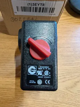 11ka2e Condor Pressure Switch Control Valve 140-175psi 1 Port 1/4 Inch Fnpt Mdr11/11