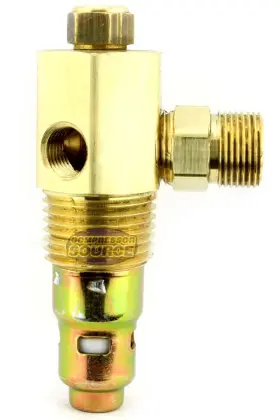 Cac3812-su3t Conrader Dewalt And Porter Cable Air Compressor Pilot Check Valve 5140030-78 Brass