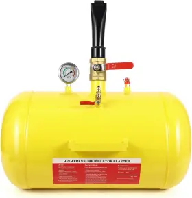 Cozony 82a-ruyeglcrvdrannomjwp51p 10 Gallon Air Tire Bead Seater 145 Max Psi Blaster Tool Pressure Gauge 24.5 Inch