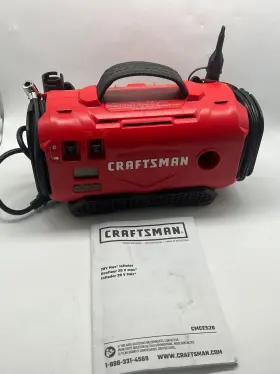 Craftsman 085353679523 V20 Tire Inflator Portable Air Compressor 3 Modes Cordless 120v Co