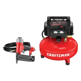 Craftsman 2132065 Brad Nailer And Air Compressor Combo Kit - Cmec1kit18